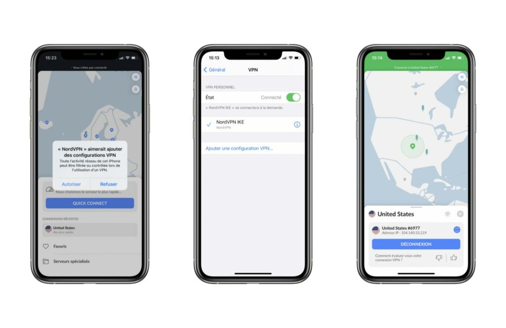 installation NordVPN iPhone installation NordVPN iPhone