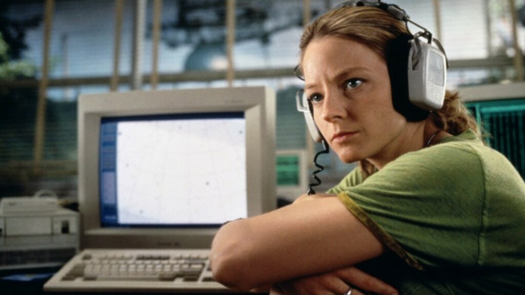 Jodie Foster dans Contact (1997). // Source : Extrait du film