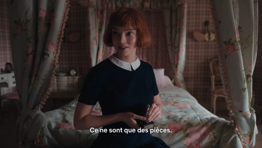 Le Jeu de la Dame // Source : Netflix