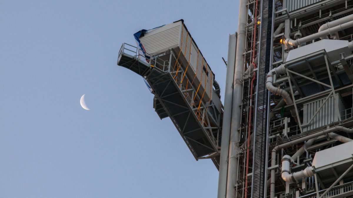 La Lune. // Source : Flickr/CC/NASA Kennedy (photo recadrée)