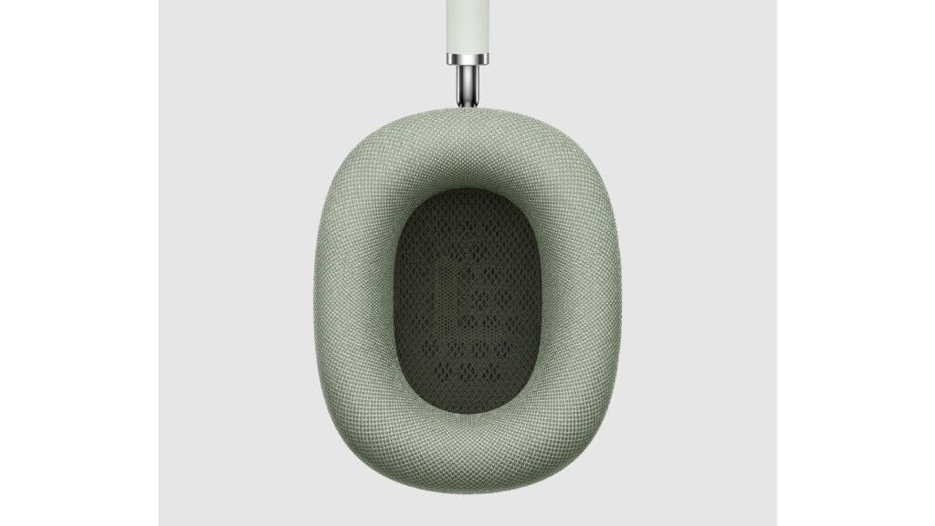 Écouteur gauche des AirPods Max // Source : Apple Écouteur gauche des AirPods Max // Source : Apple