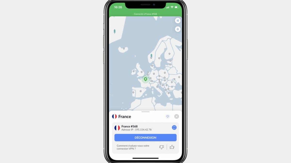 NordVPN iPhone