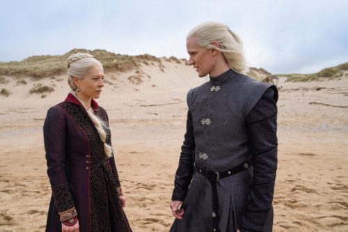 Rhaenyra Targaryen & Daemon Targaryen // Source : HBO