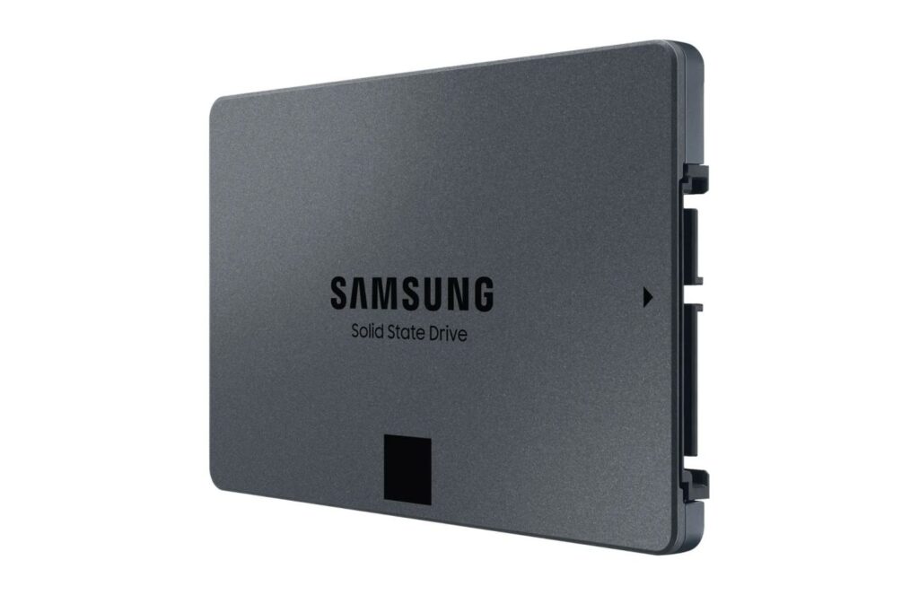 Voici à quoi ressemble le SSD Samsung 870 QVO // Source : Samsung