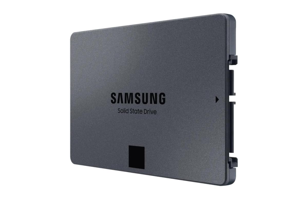 Voici à quoi ressemble le SSD Samsung 870 QVO // Source : Samsung