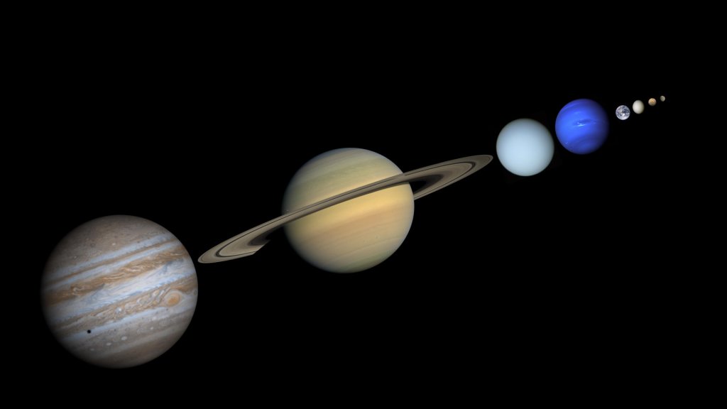 Représentation du système solaire. // Source : Flickr/CC/Meng Bomin (photo recadrée et modifiée)
