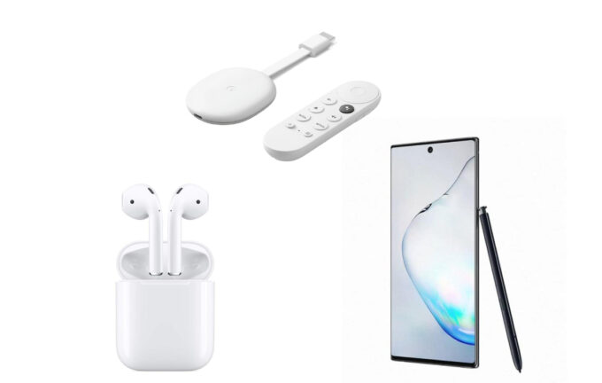 Galaxy note 10 discount airpods