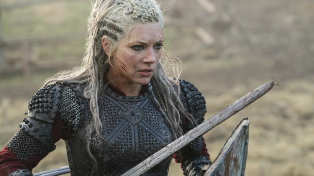 Lagertha dans Vikings // Source : History Channel