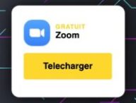 Des malfaiteurs se positionnent sur la requête « télécharger Zoom » // Source : Montage Numerama