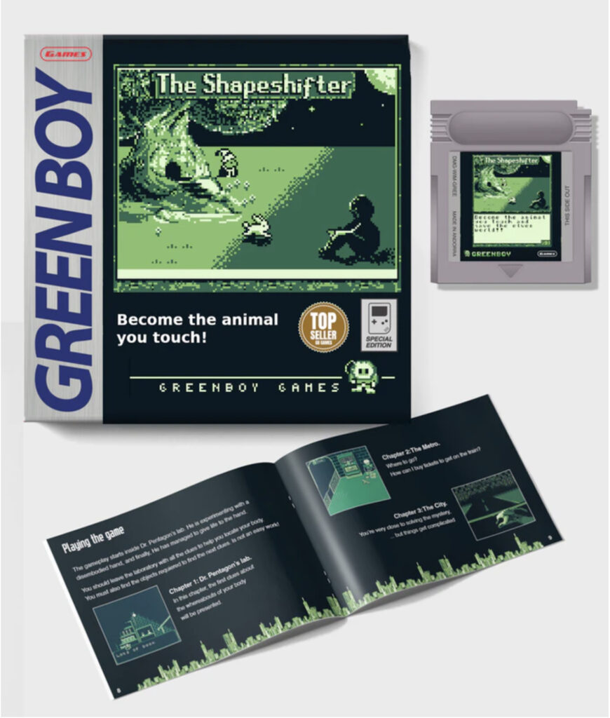 Jeu Game Boy The Shapeshifter