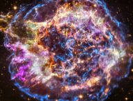 Cassiopée A, un rémanent de supernova. // Source : Flickr/CC/NASA's Marshall Space Flight Center (photo recadrée)