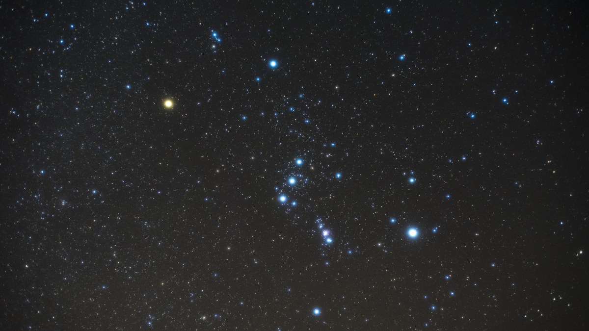 Constellation d'Orion. // Source : Pixabay