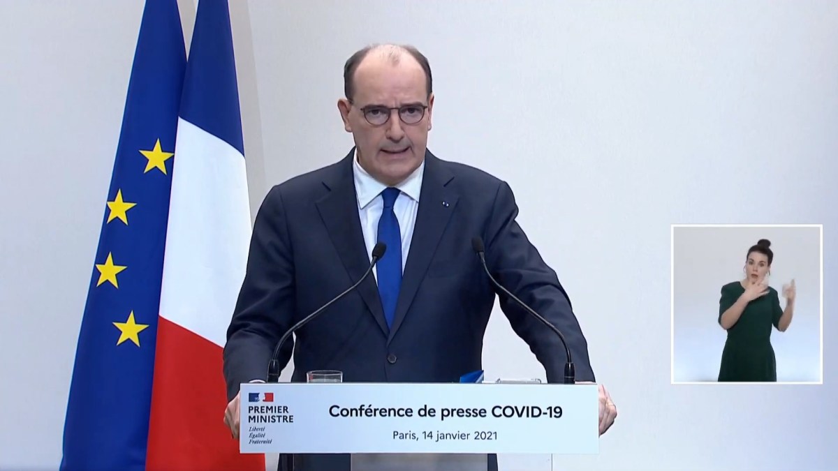 DIRECT _ #COVID19_ _ conférence de presse du Premier ministre Jean Castex du 14 janvier 2021 0-48 screenshot