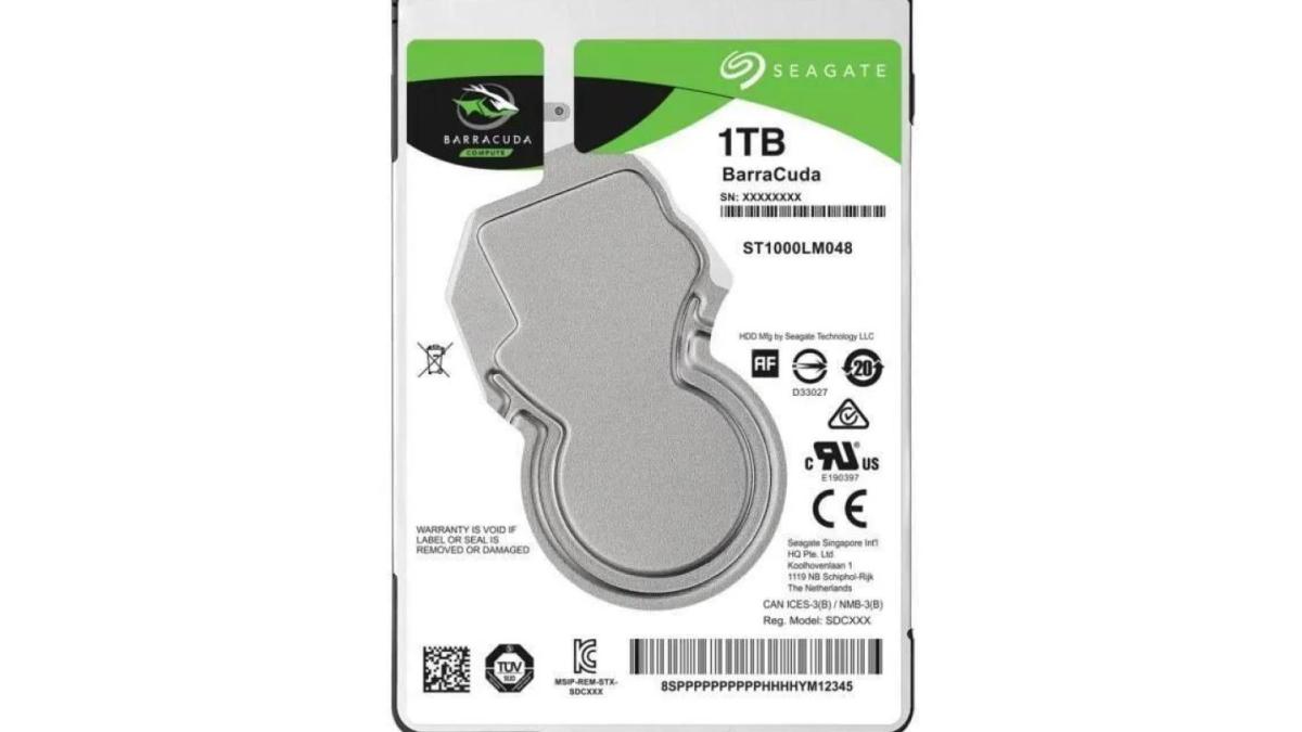 disque dur interne Seagate BarraCuda 1 To