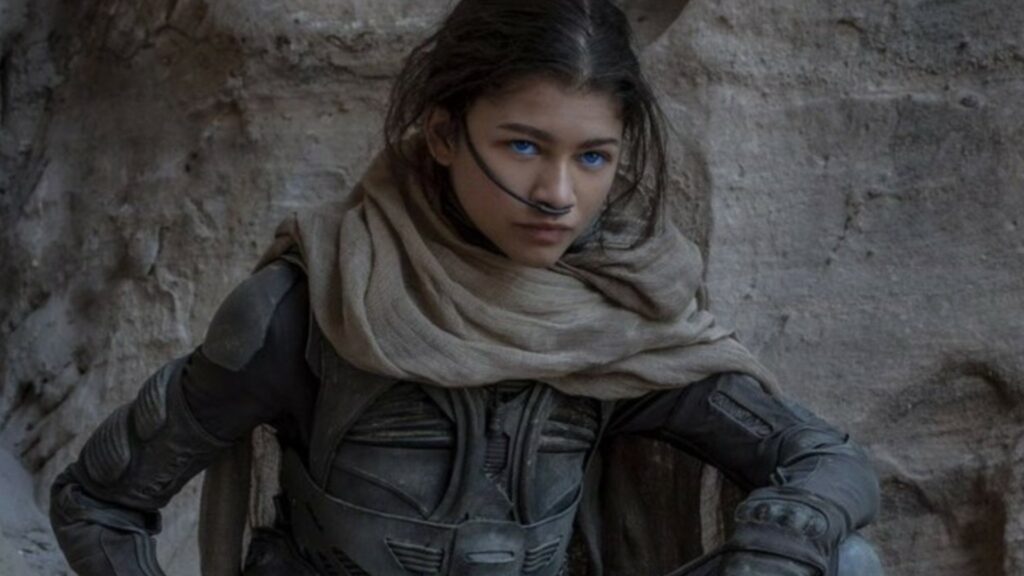 Zendaya prête ses traits à Chani dans l'adaptation de Denis Villeneuve. // Source : Dune/Warner