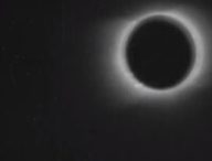 Premier film d'une éclipse solaire, en 1900. // Source : Capture d'écran YouTube BFI