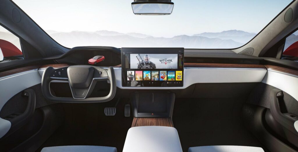 Le nouvel intérieur de la Model S // Source : Tesla Le nouvel intérieur de la Model S // Source : Tesla