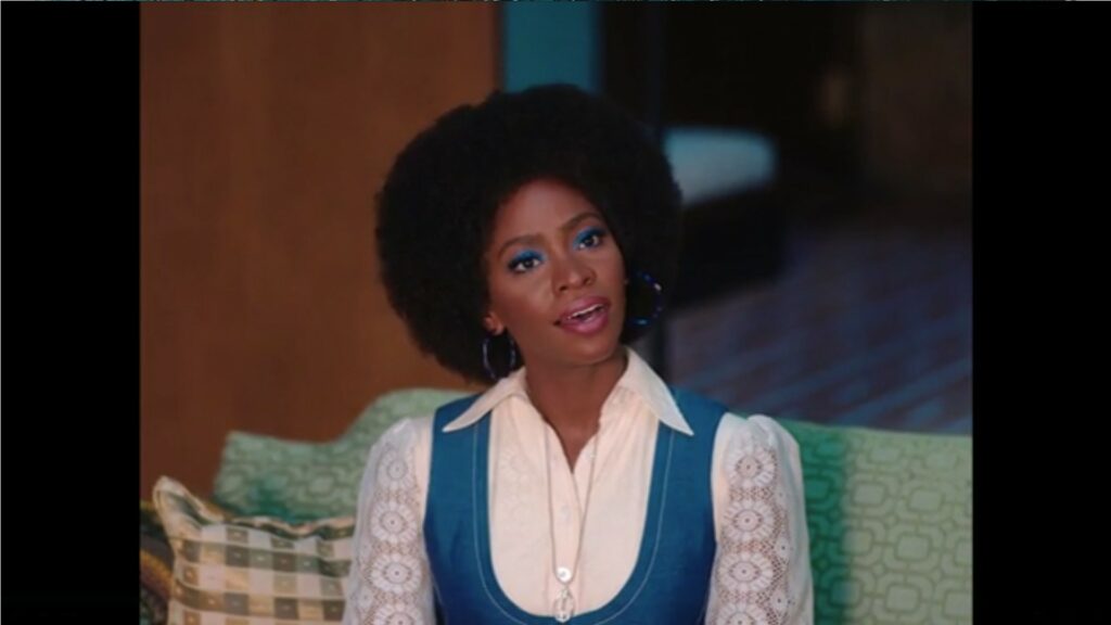 Geraldine dans l'épisode 3. // Source : Disney+ Geraldine dans l'épisode 3. // Source : Disney+