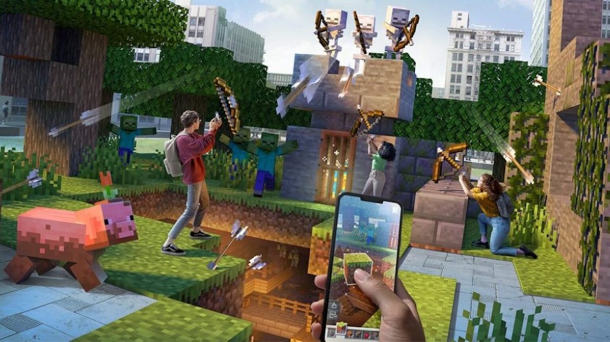 Minecraft Earth // Source : Microsoft