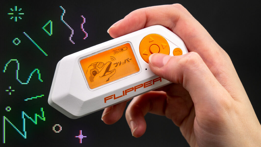 Un Flipper Zero, le nouveau jouet des hackers // Source : Flipper Zero