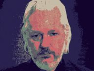 Julian Assange // Source : Anarchimedia