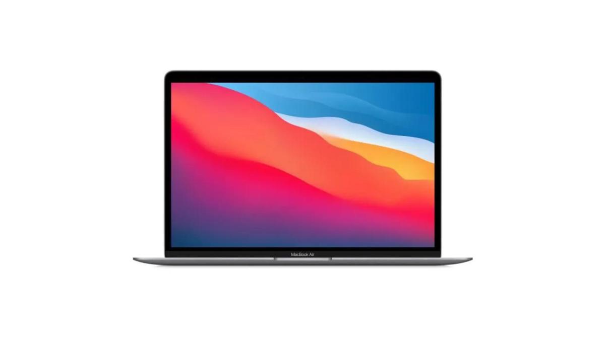 Le MacBook Air 2020, équipé de la puce Apple M1. 