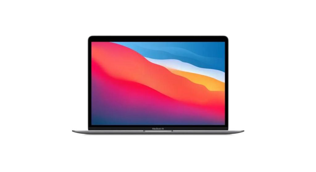 Le MacBook Air 2020, équipé de la puce Apple M1. 