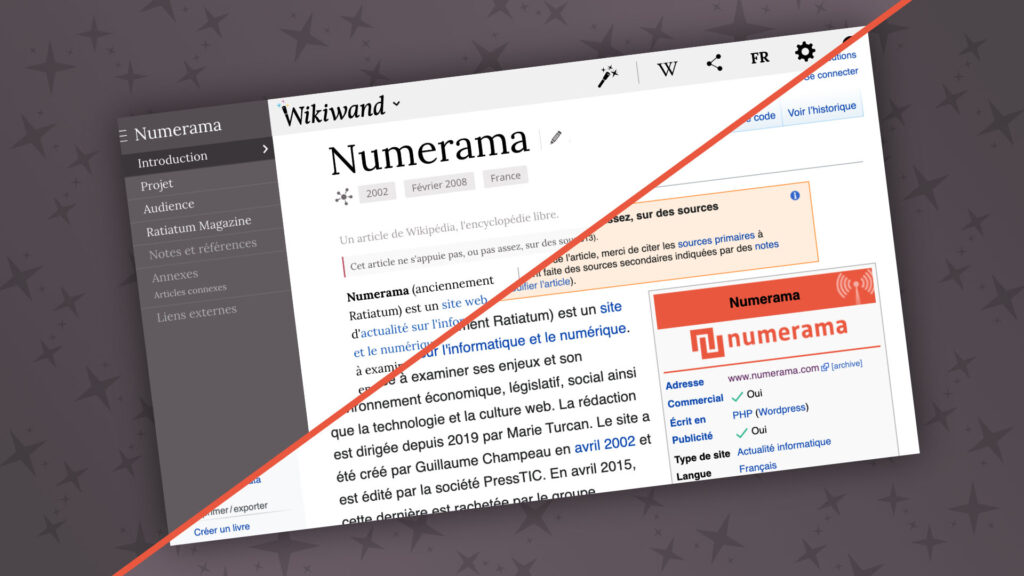 Numerama Wikipédia Wikiwand
