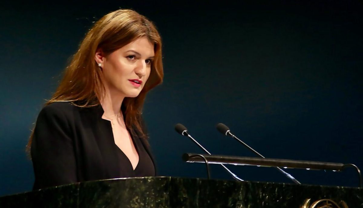 Marlène Schiappa à l'ONU // Source : Wikimedia