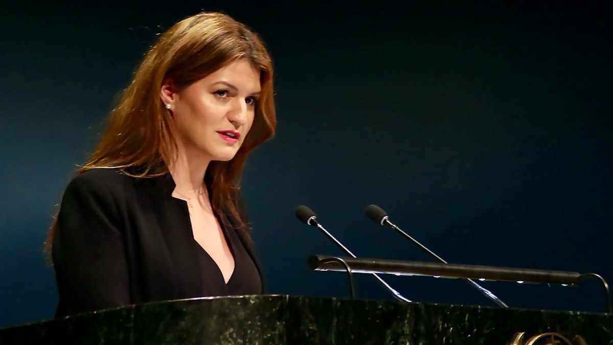 Marlène Schiappa à l'ONU // Source : Wikimedia