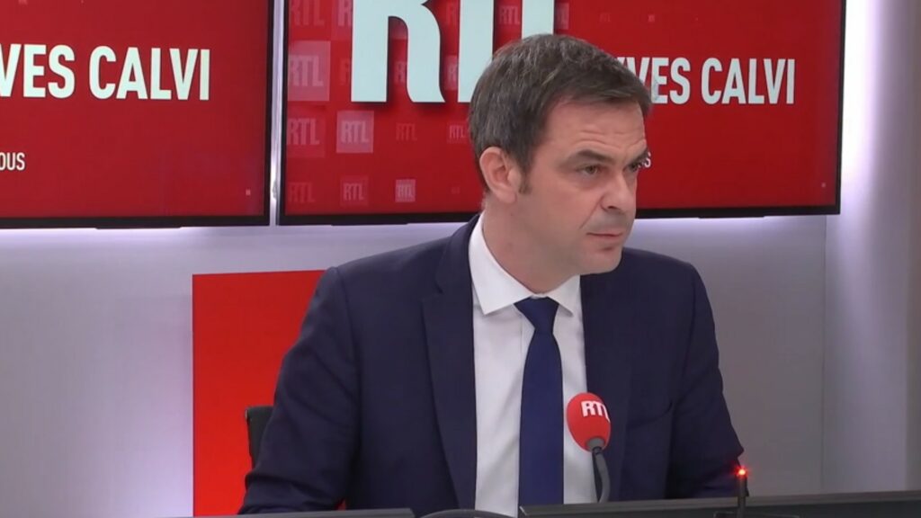 Olivier Véran le 5 janvier 2021. // Source : RTL