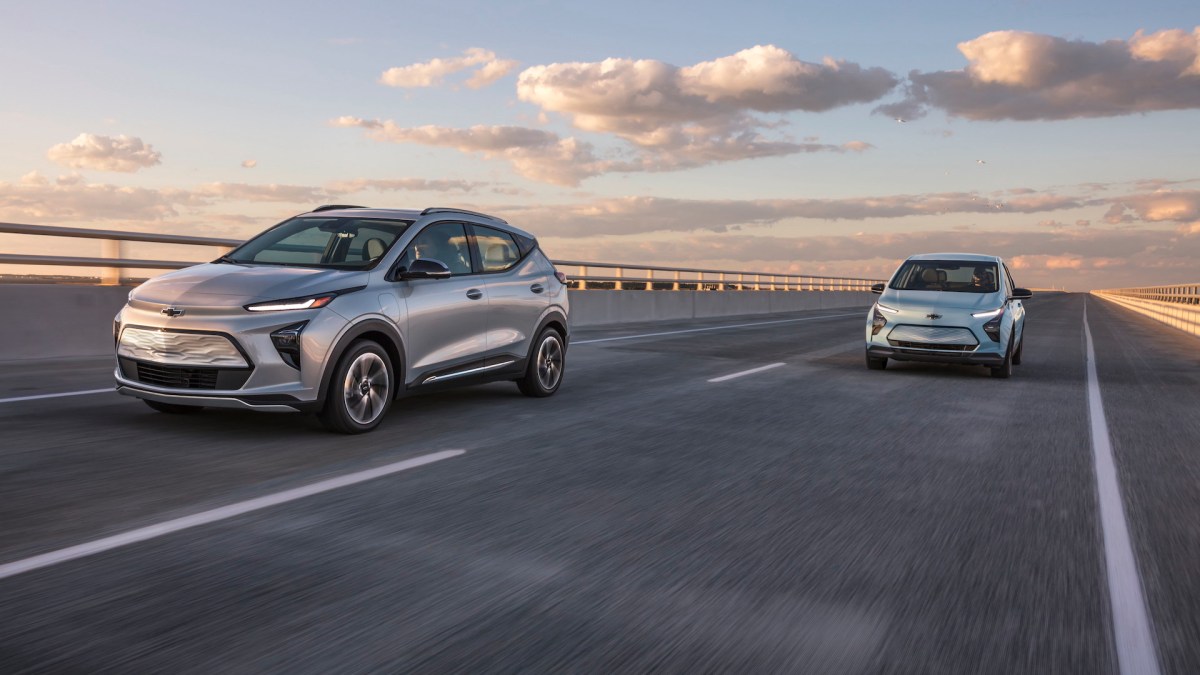 Chevrolet Bolt EUV et Bolt EV // Source : General Motors/Chevrolet