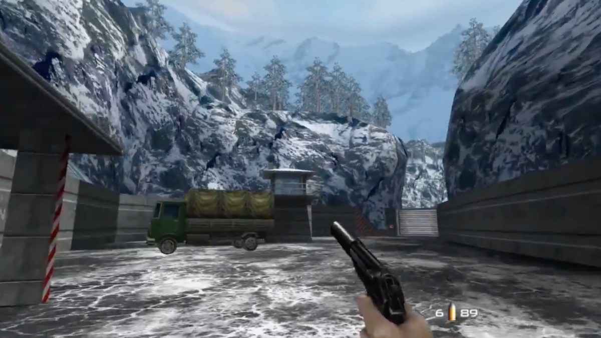 Remake de GoldenEye 007 // Source : Capture Twitter 