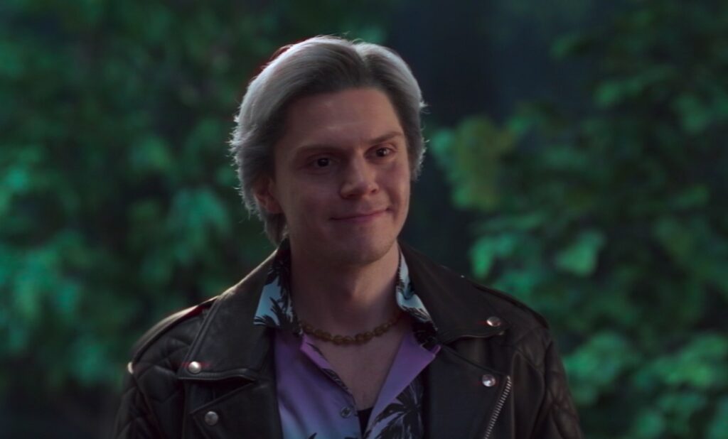 Le "nouveau" Pietro n'est autre qu'Evan Peters, qui incarne "Quicksilver" dans la saga X-Men