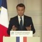 Emmanuel Macron, le 25 février 2021. // Source : Images BFM