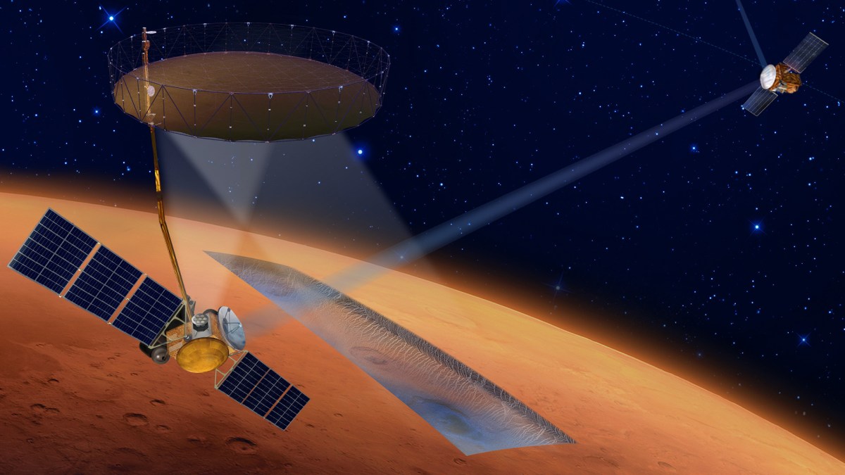 Visuel de la mission Mars Ice Mapper. // Source : Nasa (image recadrée)