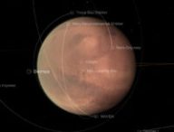 Mars et plusieurs de ses orbiteurs américains. // Source : Capture d'écran Nasa Science Solar System Exploration