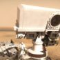 Gros plan sur l'instrument SuperCam du rover (illustration). // Source : CNES/VR2Planets, 2021