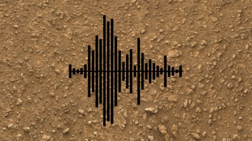 À quoi ressemblerait votre propre voix sur Mars ? // Source : The Noun Project/CC/Rabee Balakrishnan, Flickr/CC/Kevin Gill (photo recadrée), montage Numerama