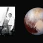 Clye Tombaugh, le découvreur de Pluton. // Source : Flickr/CC/K-State Research and Extension, NASA/JHUAPL/SwRI, montage Numerama