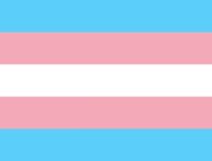 Le drapeau trans // Source : Wikipedia