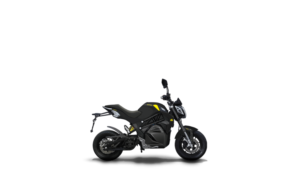 Mini-moto électrique Vizion // Source : Motron Motorcycles Mini-moto électrique Vizion // Source : Motron Motorcycles