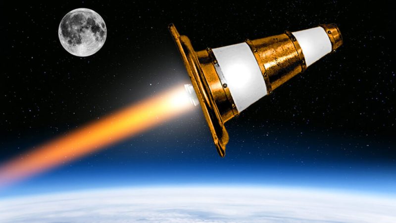 Vous pouvez envoyer votre vidéo sur la Lune dans un cône créé par VLC Vous pouvez envoyer votre vidéo sur la Lune dans un cône créé par VLC