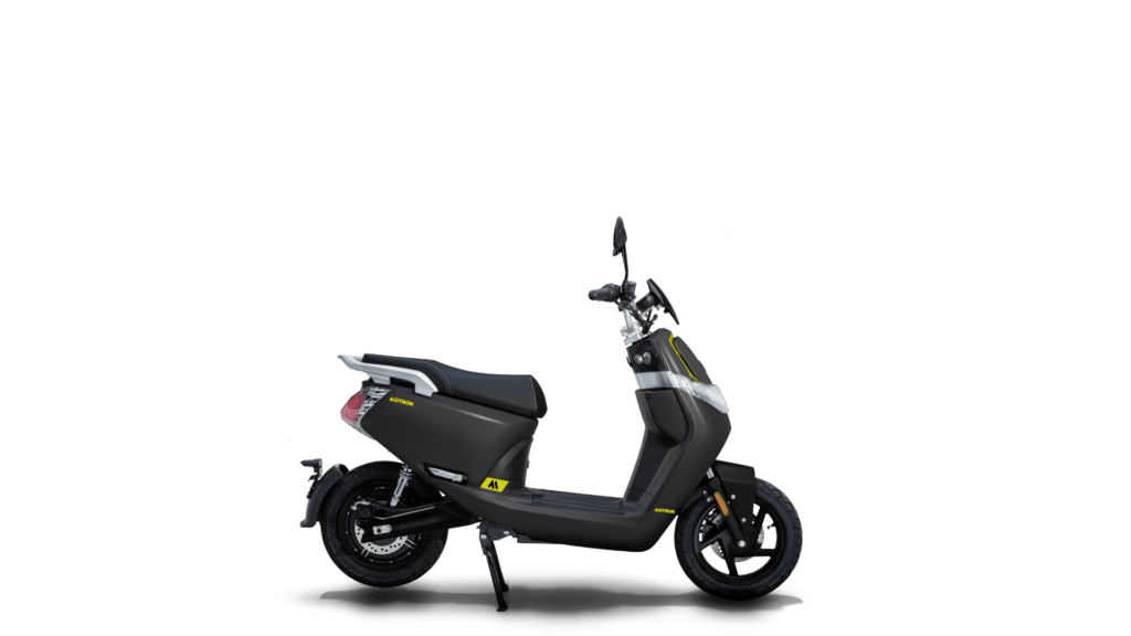 Scooter électrique Whizz // Source : Motron Motorcycles