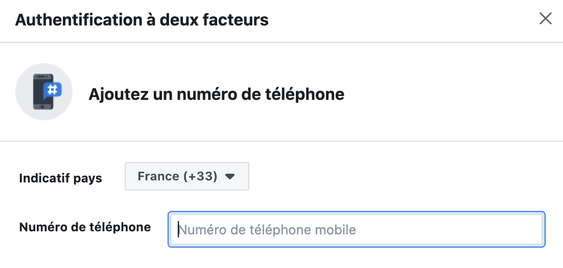 Indiquez votre numéro... et c'est tout ! // Source : Capture d'écran Numerama