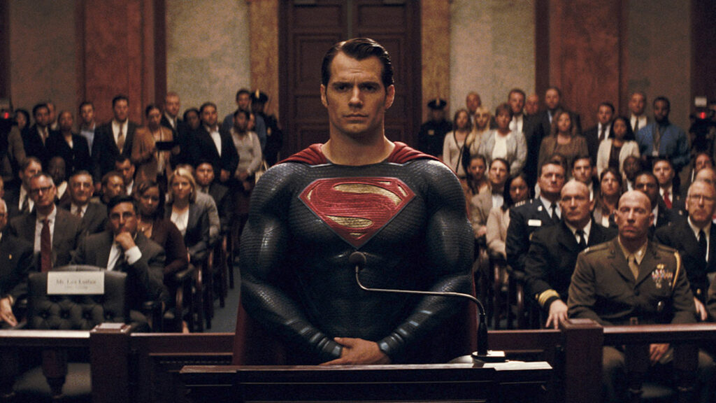 Henry Cavill revient dans le rôle de Superman, 5 ans après sa dernière apparition. // Source : Warner Bros. 