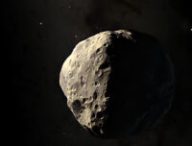 Représentation d'un astéroïde. // Source : Pixabay (image recadrée)