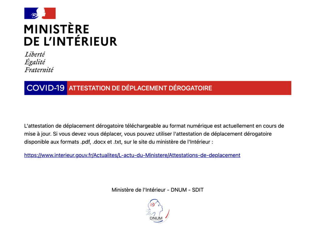 Le message d'attente visible vers 8h du matin // Source : Capture d'écran Numerama Le message d'attente visible vers 8h du matin // Source : Capture d'écran Numerama