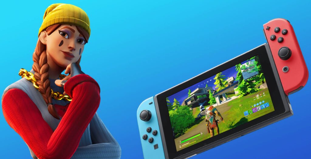 Fortnite sur Switch // Source : Epic Games