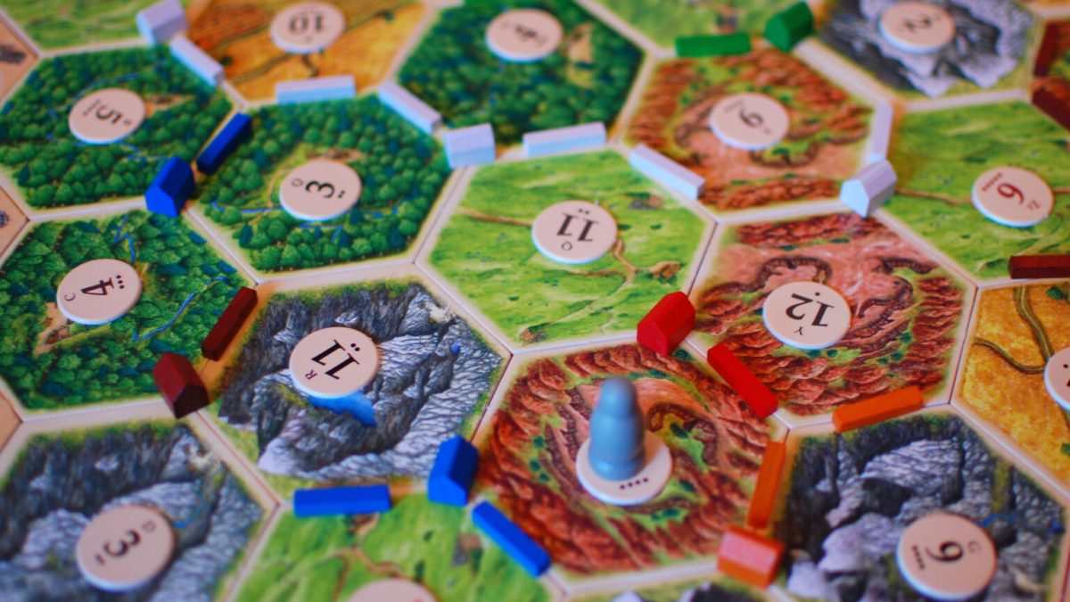 Une partie de Catan. // Source : Flickr/CC/ Brent from Texas (photo recadrée)